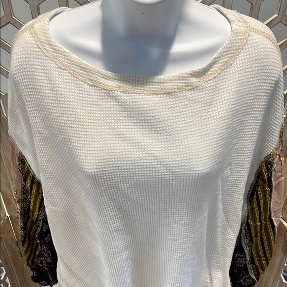 Free People Blossom Paisley Balloon Sleeve Therm - Picture 6 of 16